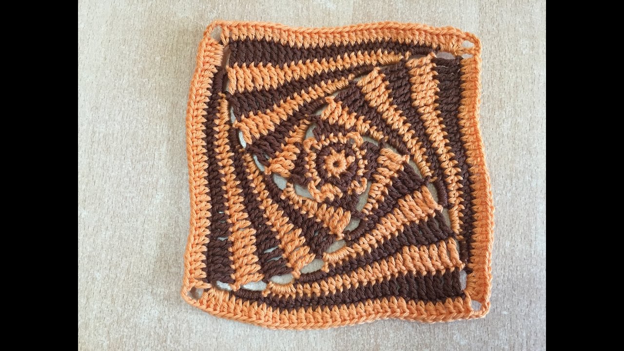 Tuto motif spiral au crochet