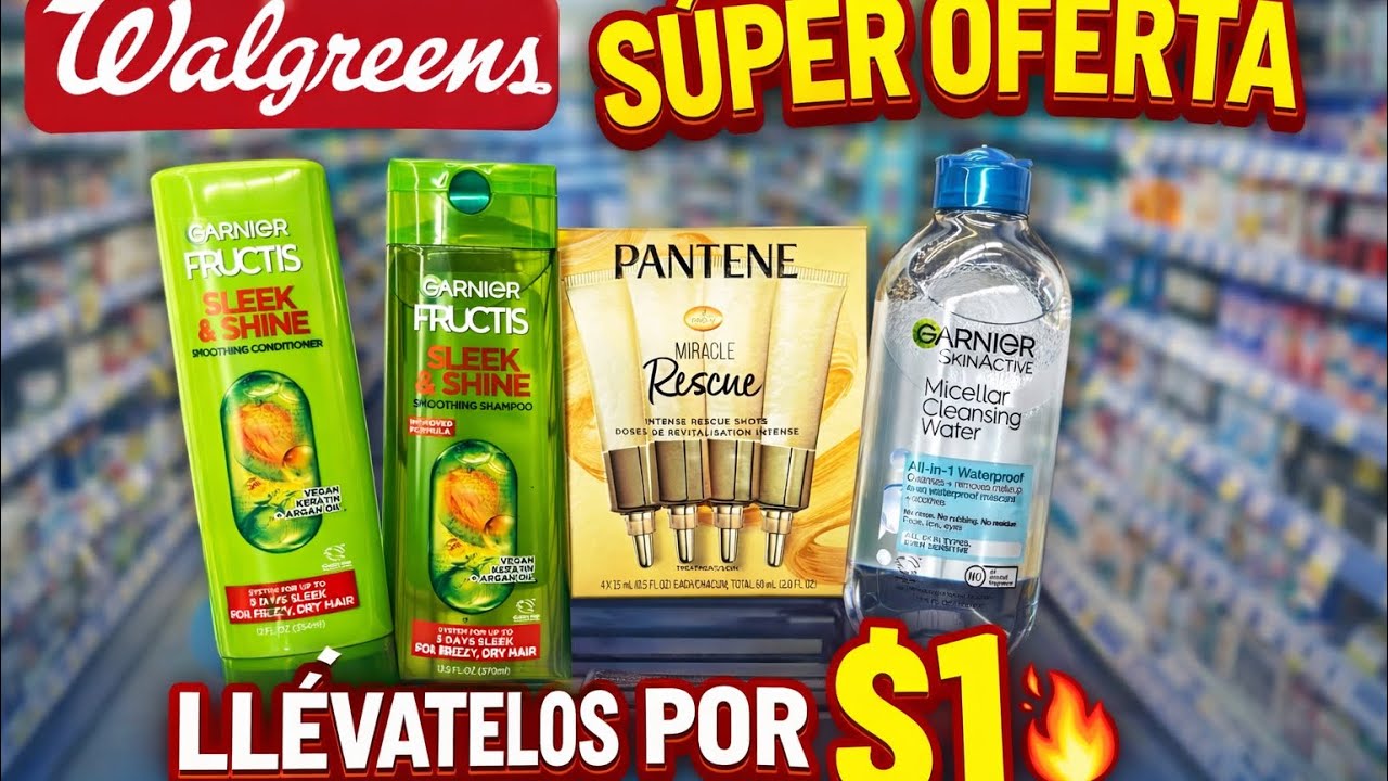 Walgreens 🔥LLÉVATELOS POR $1 🔥🔥🥳🏃🏽‍♀️