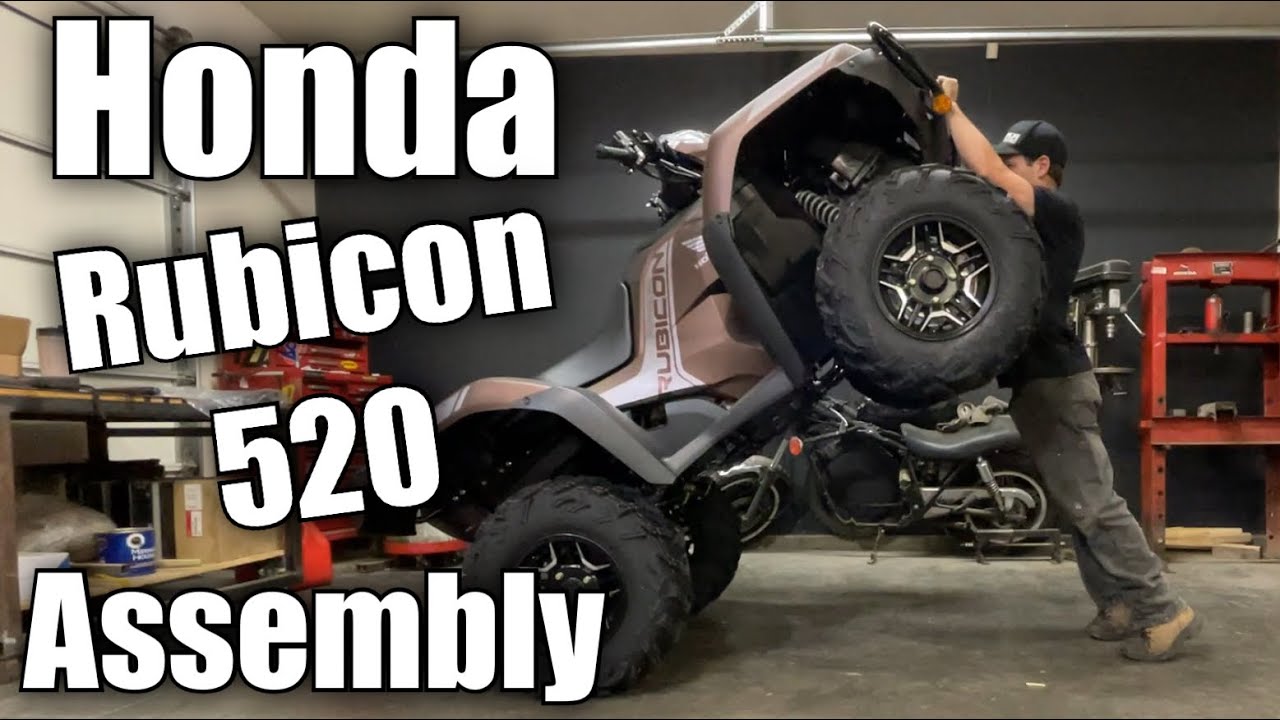 2021 Honda TRX 520 Rubicon Assembly and First Start / MAX&rsquo;S MOTO SHOP