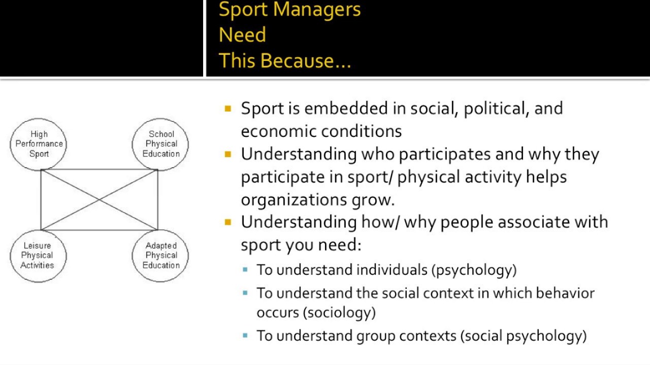 Basics of Sport Sociology