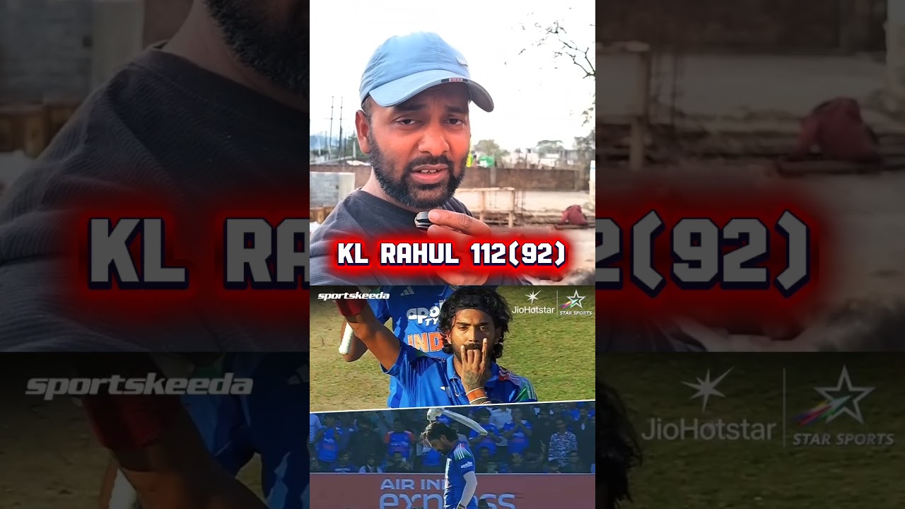 KL Rahul played a crucial innings of 112 runs 