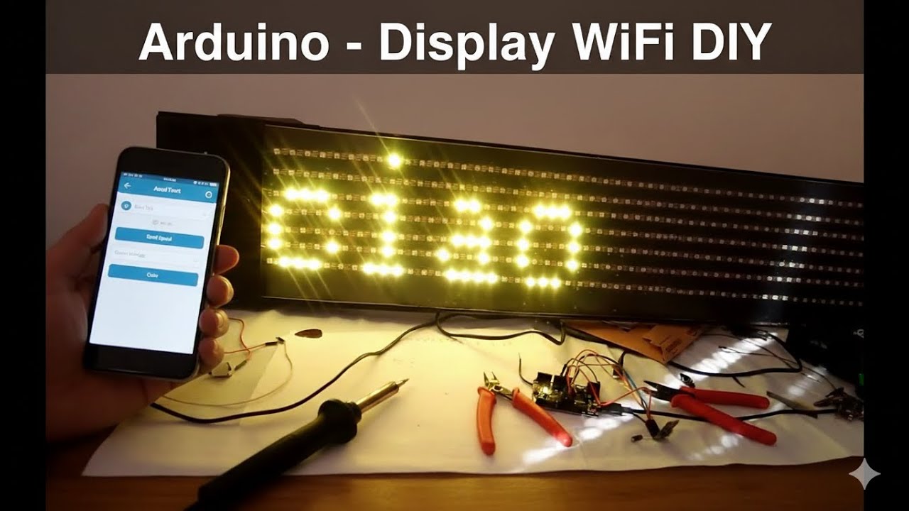Arduino - Display WiFi DIY