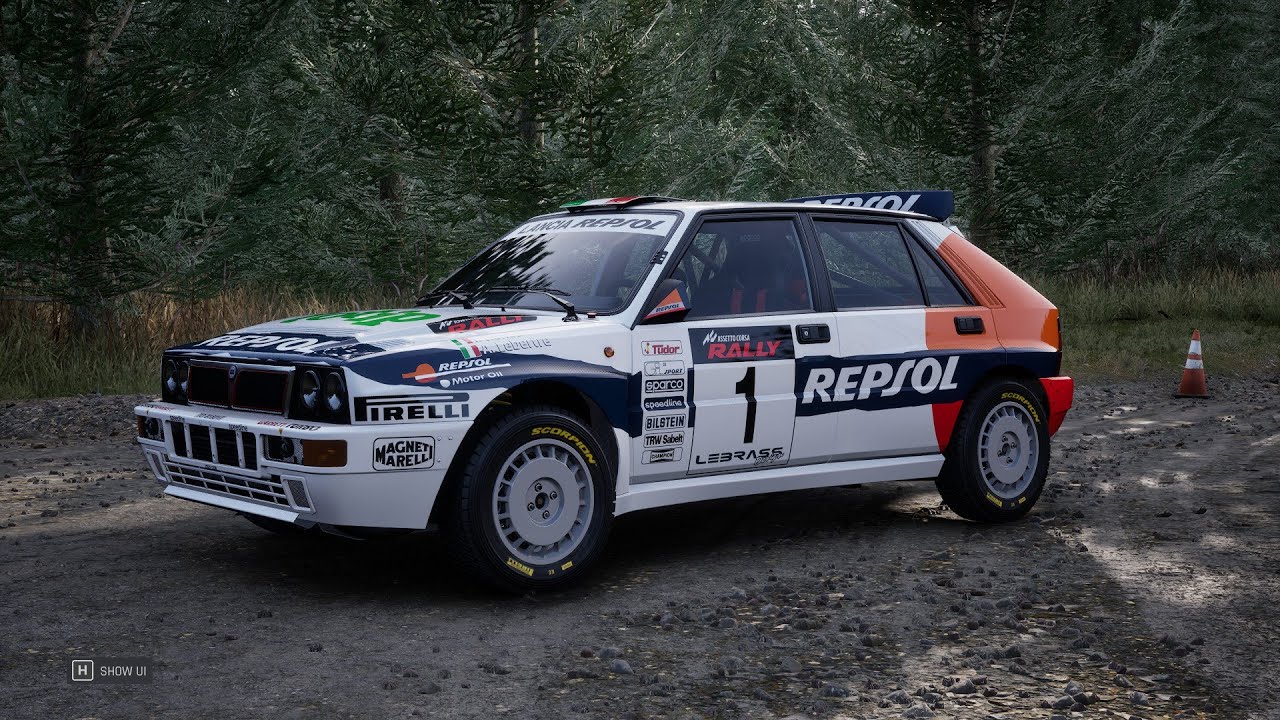 Assetto Corsa Rally - New SKIN MOD - Lancia HF Integrale C.Sainz Repsol