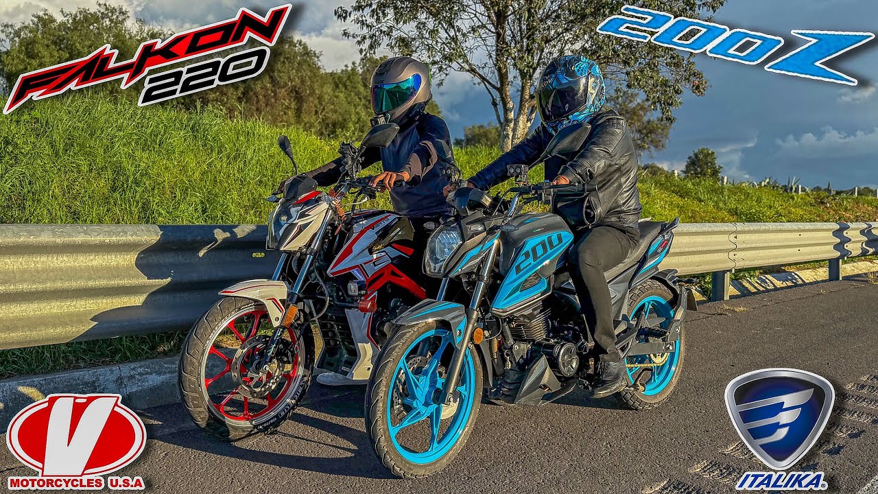 ¡Italika 200Z vs Vento Falkon 220!|Carrera|¡La HUMILLOOOOOO!😭💔😳