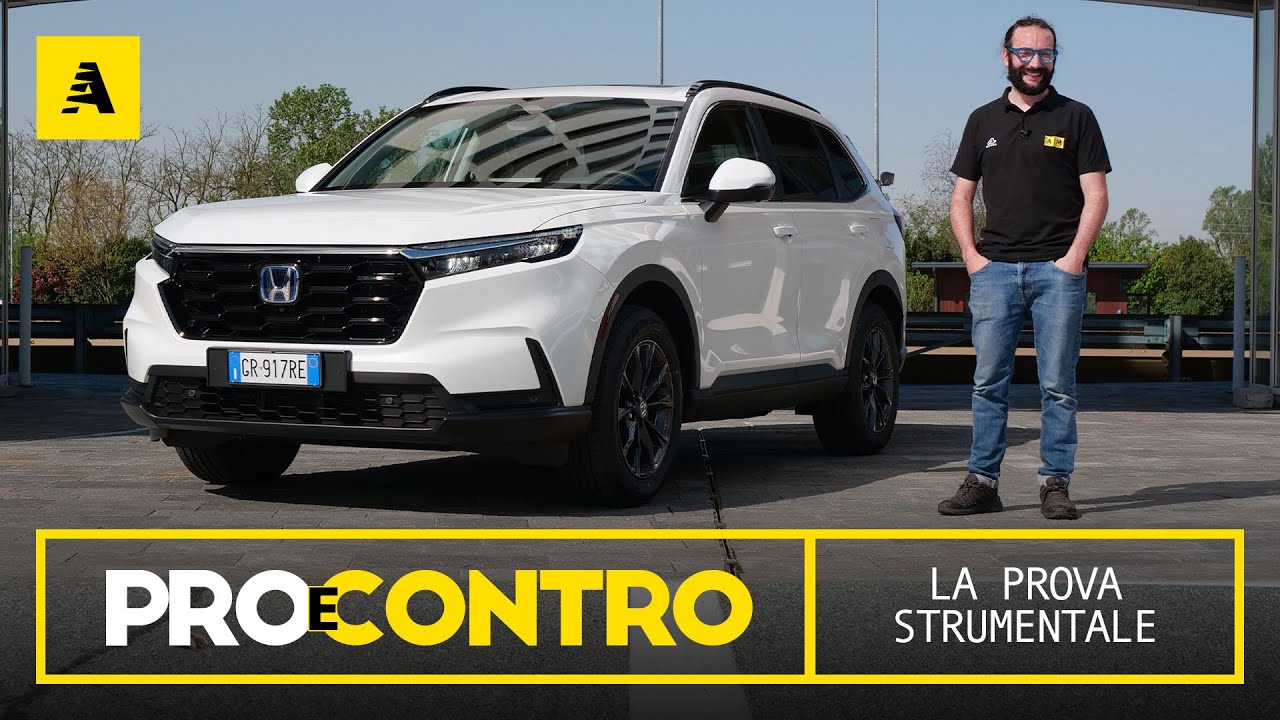 Nuova HONDA CR-V 2024 (meglio di Rav4 e X-Trail? | PROVA STRUMENTALE - PRO e CONTRO