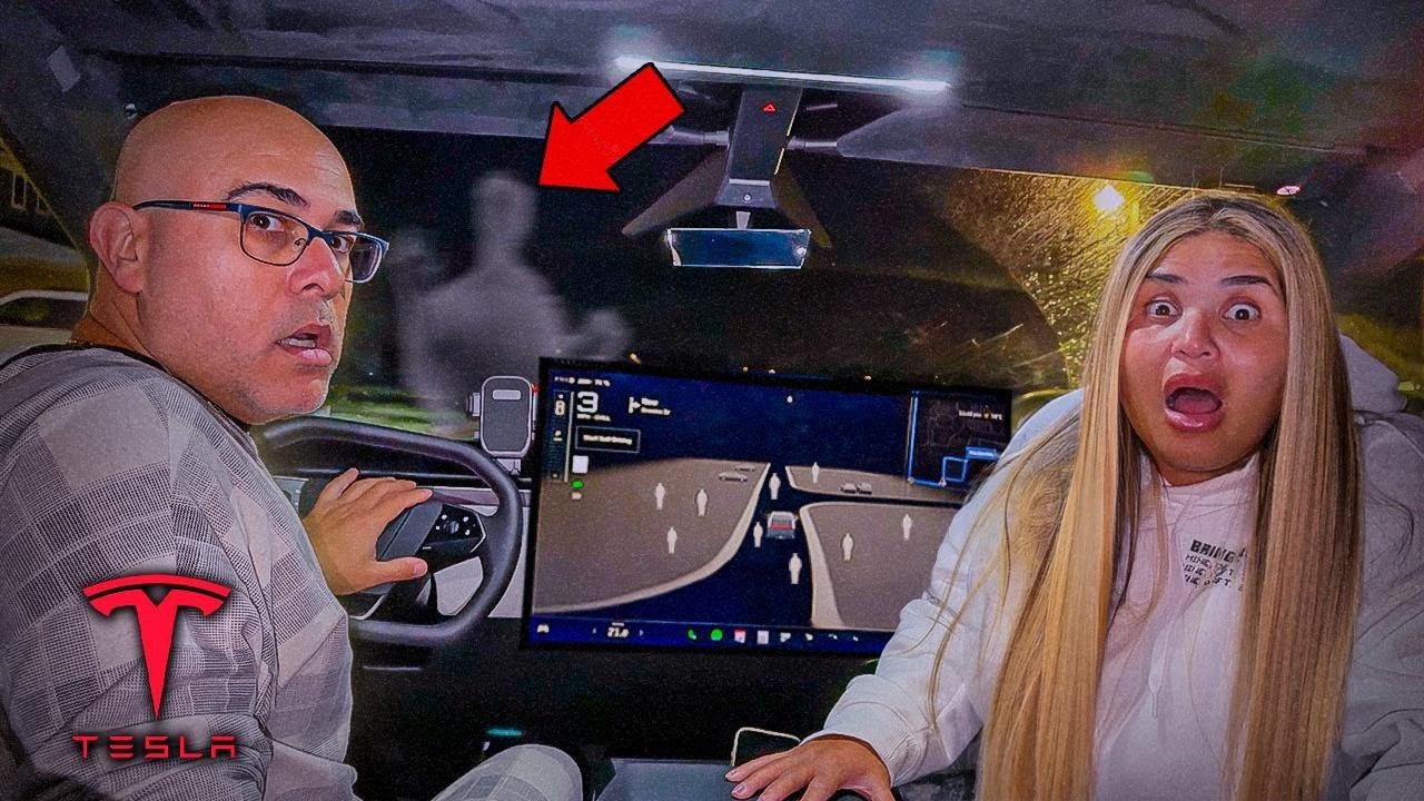 O CYBER TRUCK ACHOU FANTASMAS NAS RUAS DOS ESTADOS UNIDOS 😱😱😱