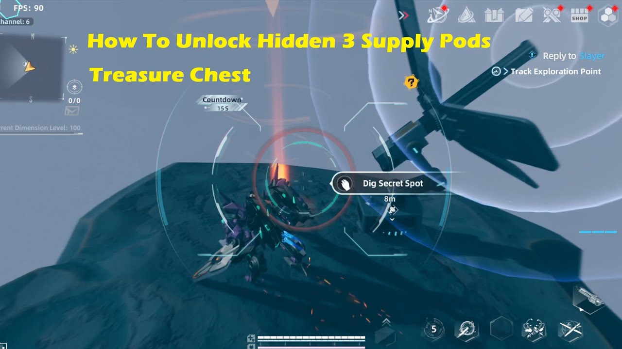 【幻塔】3 Hidden Supply Pods in OreZero - Kailo Sector【Tower of Fantasy】