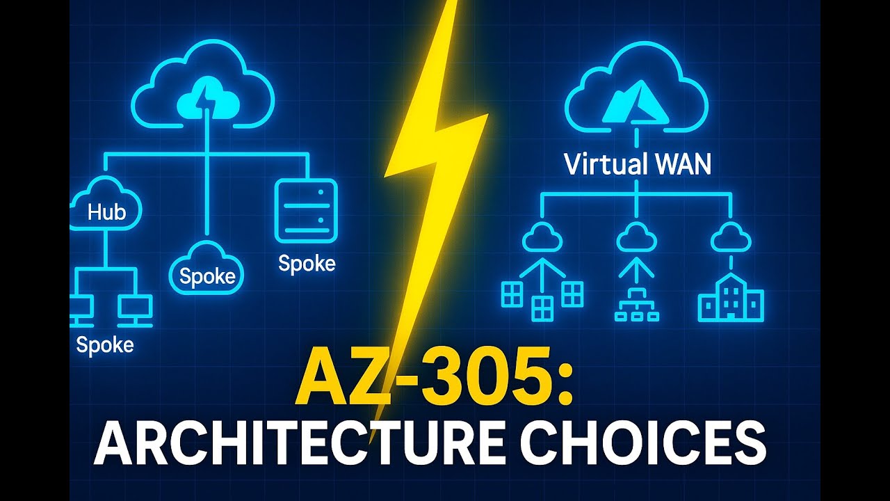 Проектирование инфраструктуры Azure для AZ-305 — что вам ОБЯЗАТЕЛЬНО нужно знать