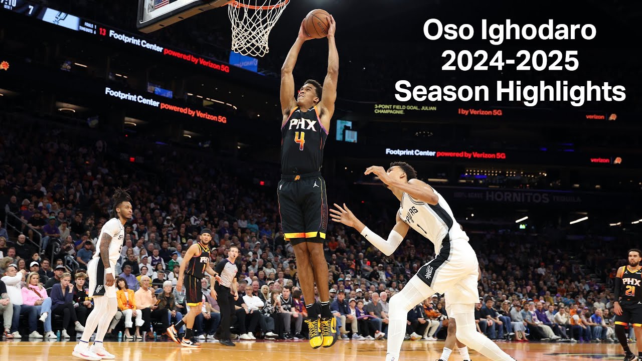 Oso Ighodaro 2024-2025 Season Highlights and Best Plays | Phoenix Suns