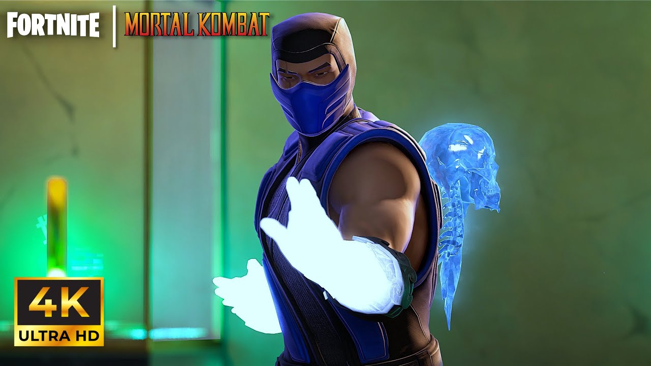*NEW* Sub-Zero Skin Gameplay | FORTNITE x MORTAL KOMBAT