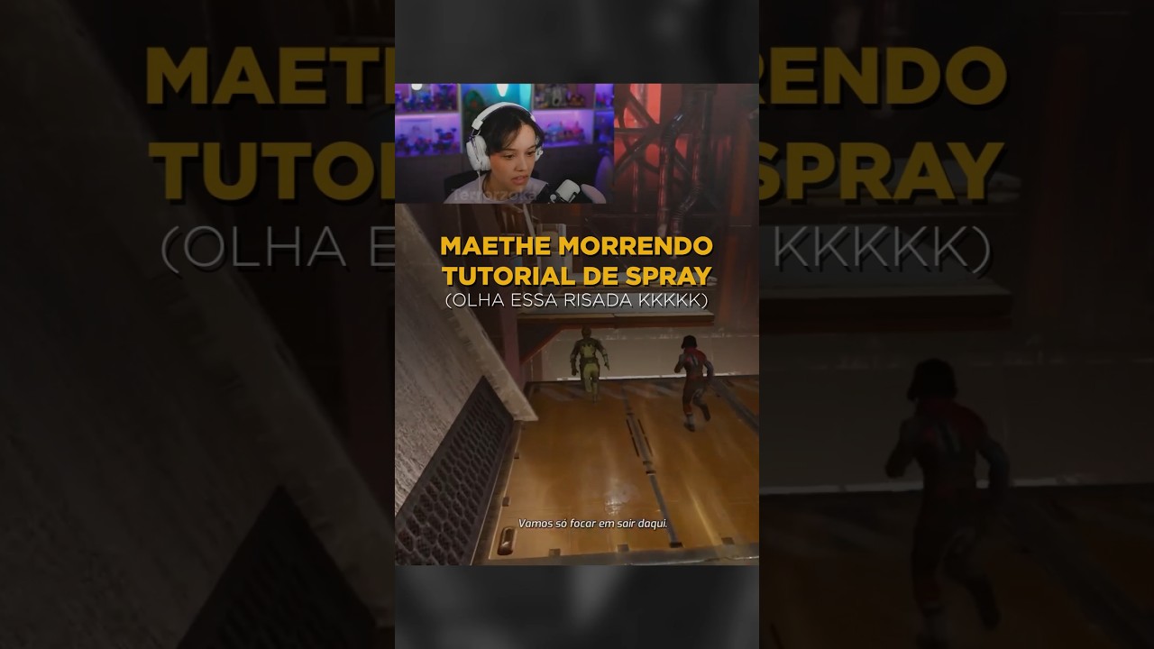 A risada da Maethe &eacute; mt boa kkkkkk. Jogo: Split Fiction #alanzoka #maethe #splitfiction