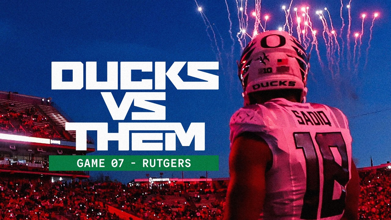 Ducks vs Them | 2025 Oregon Football Game 7 | “Go To The Doctor