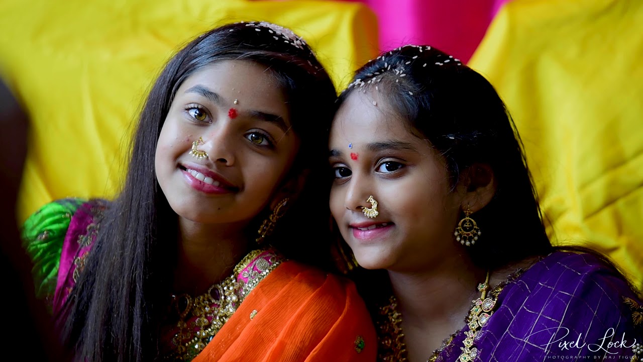 Shrika and Deetya Saree Ceremony