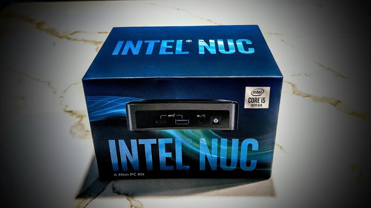 Распаковка и настройка Intel NUC 10 — от начала до конца