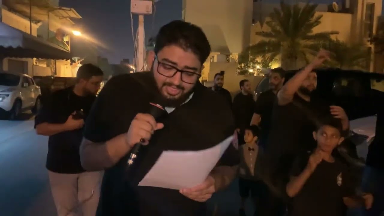 عزاء شباب المحافظة ليلة شهادة الزهراء 1447 الرارود السيد محمد رضا المحافظة