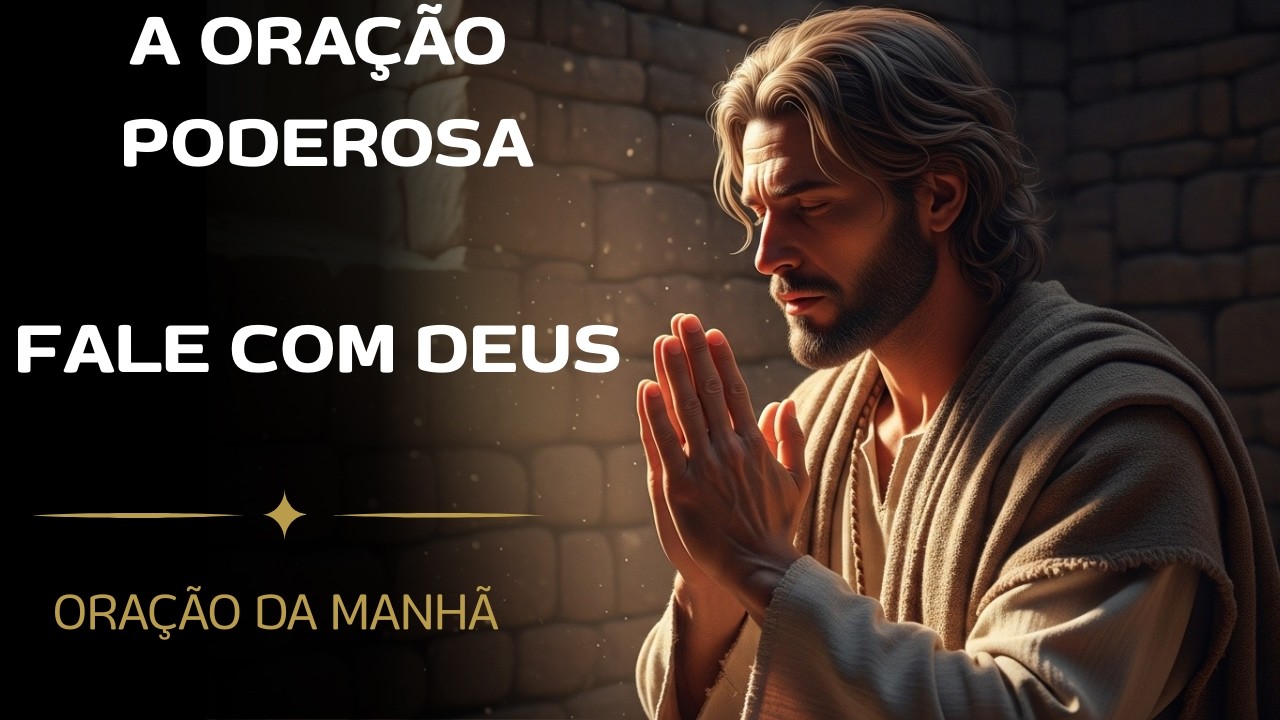 ORAÇÃO PODEROSA - FALE COM DEUS  -  ORAÇÃO DA MANHÃ