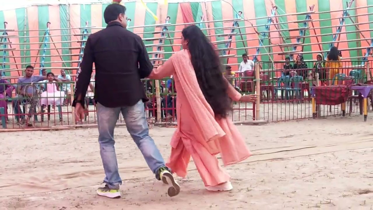 চলচ্চিত্র নায়ক  মেহেদী হাসান আফতাবগঞ্জ মন্ডপ মেলাতে সোনার বাংলা সার্কাস ২৫-০৫-২০২৩