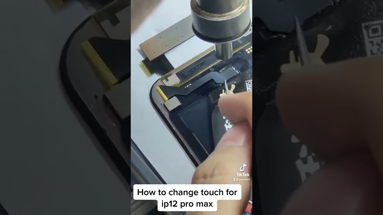 How to change touch digitizer for iPhone 12 Pro Max