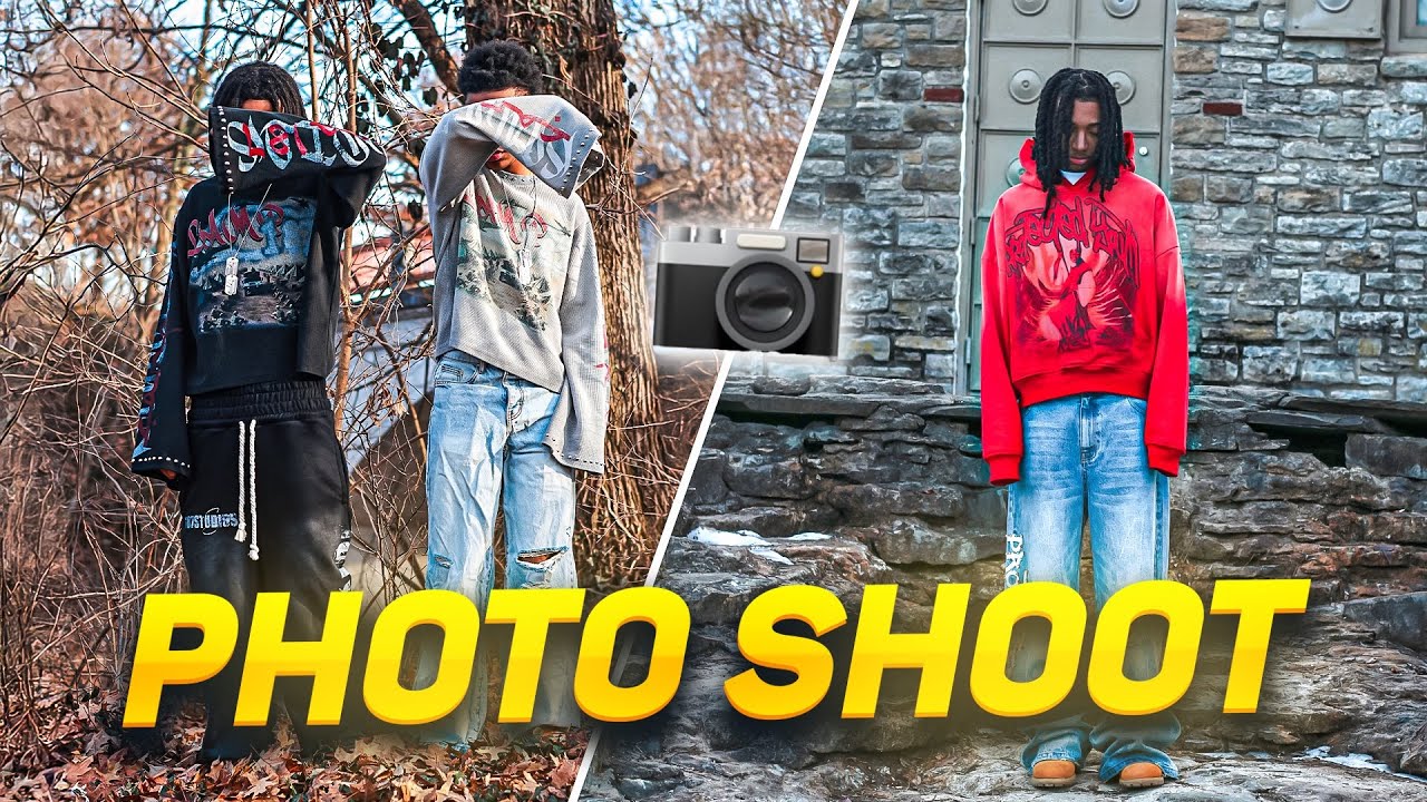 I HAD A PHOTO SHOOT FOR MY BRAND