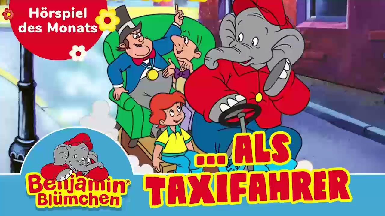 Benjamin Blümchen - als Taxifahrer (Folge 68) | HÖRSPIEL DES MONATS AUGUST