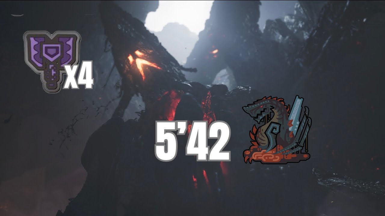 [MH WILD] 4 CB VS GOGMAZIOS 3♦️9⭐ 5'42