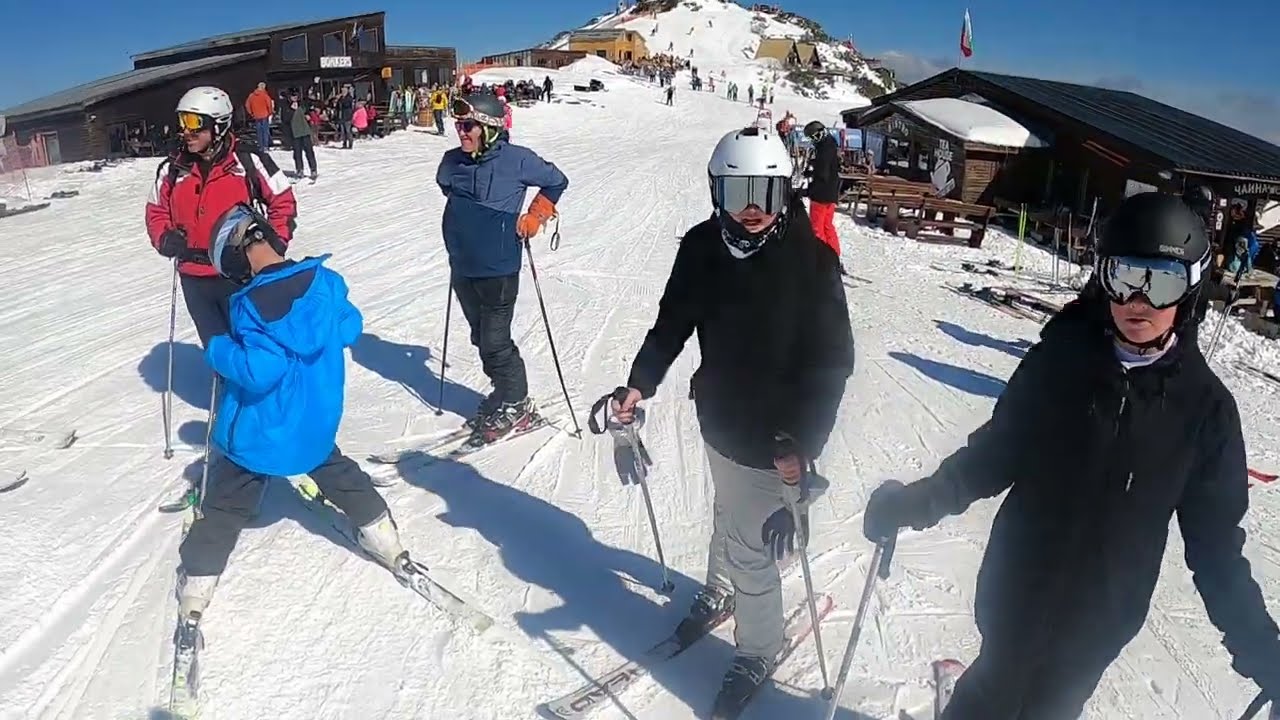 Borovets skiing day 6 full crew