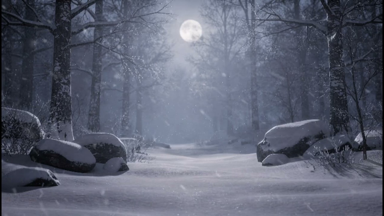 Musique ambiance Hivernale Calme pour Relaxation et Sommeil