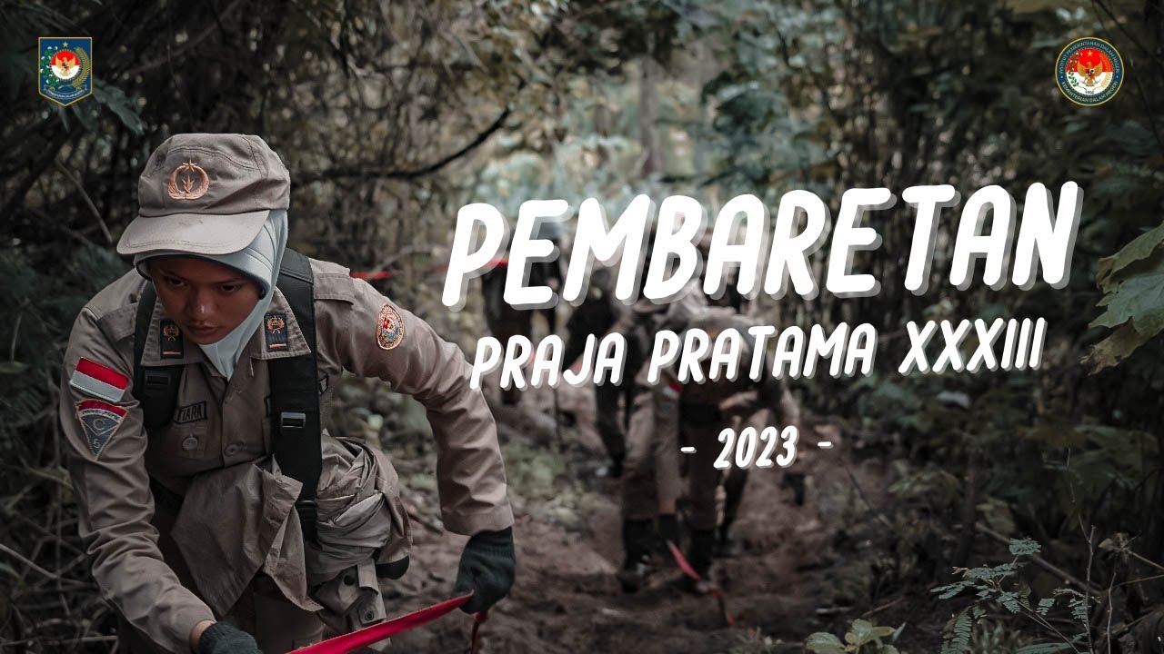 PEMBARETAN SATUAN PRAJA PRATAMA ANGKATAN XXXIII TAHUN 2023