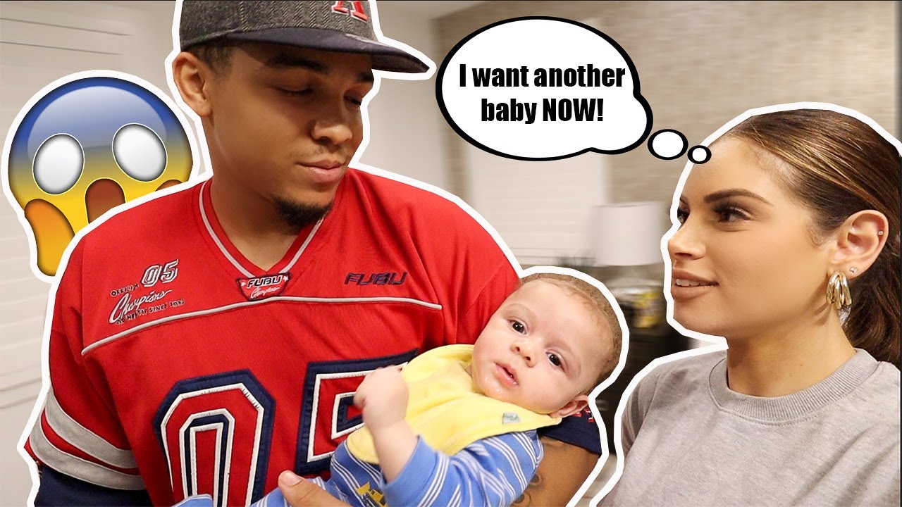 Telling my husband I want ANOTHER baby NOW!