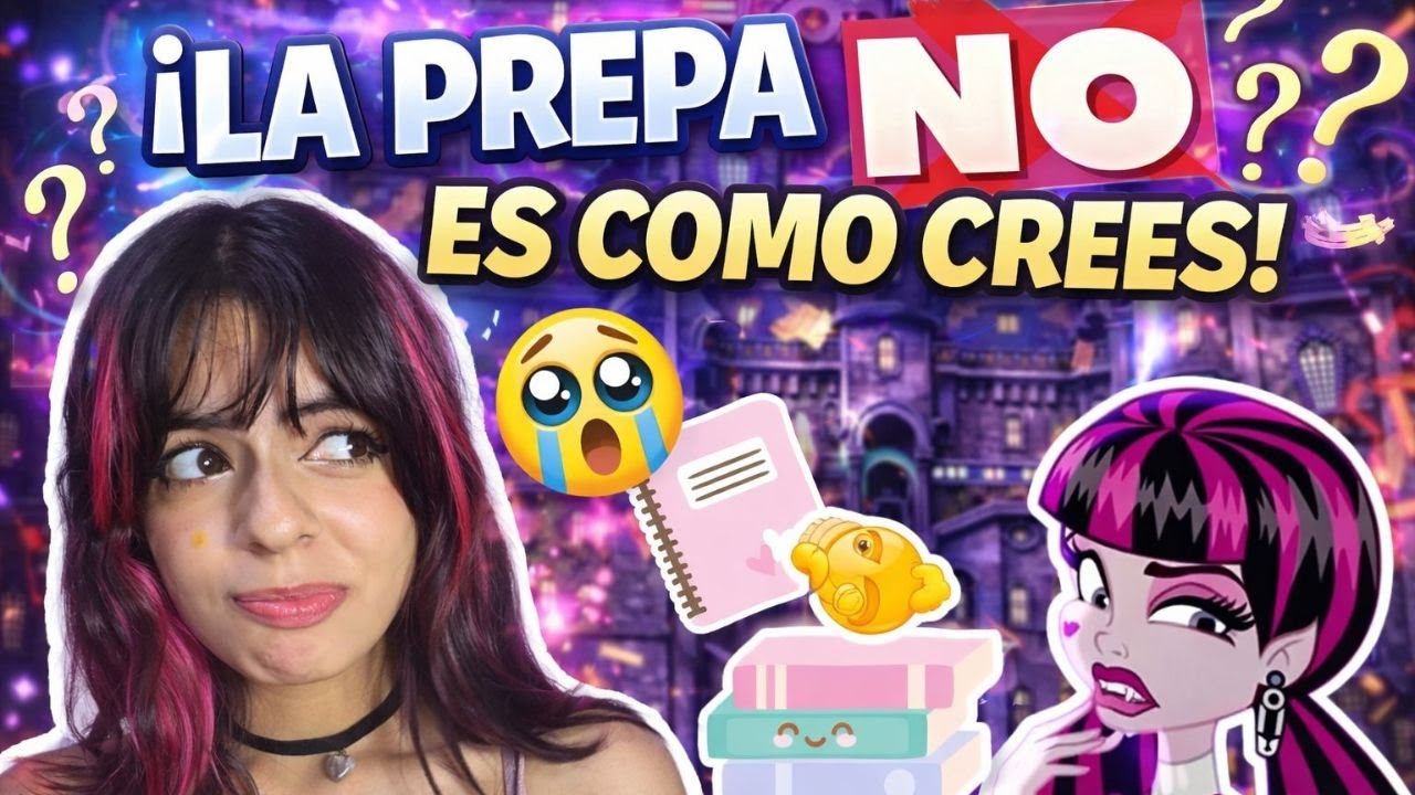 La preparatoria NO ES COMO CREES 🏫😥 BooLyPan 🩷