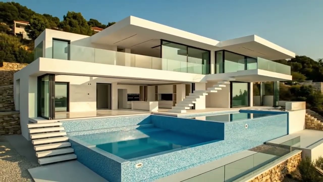 Abandoned Cliffside Billionaire Mansion Restored. Complete Restoration Process.