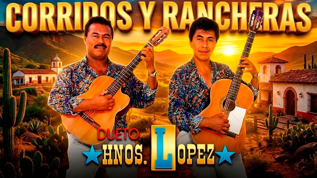 Puras de Guitarras: Mix Dueto Los Hermanos Lopez (Para Pistear y Recordar) 🔥