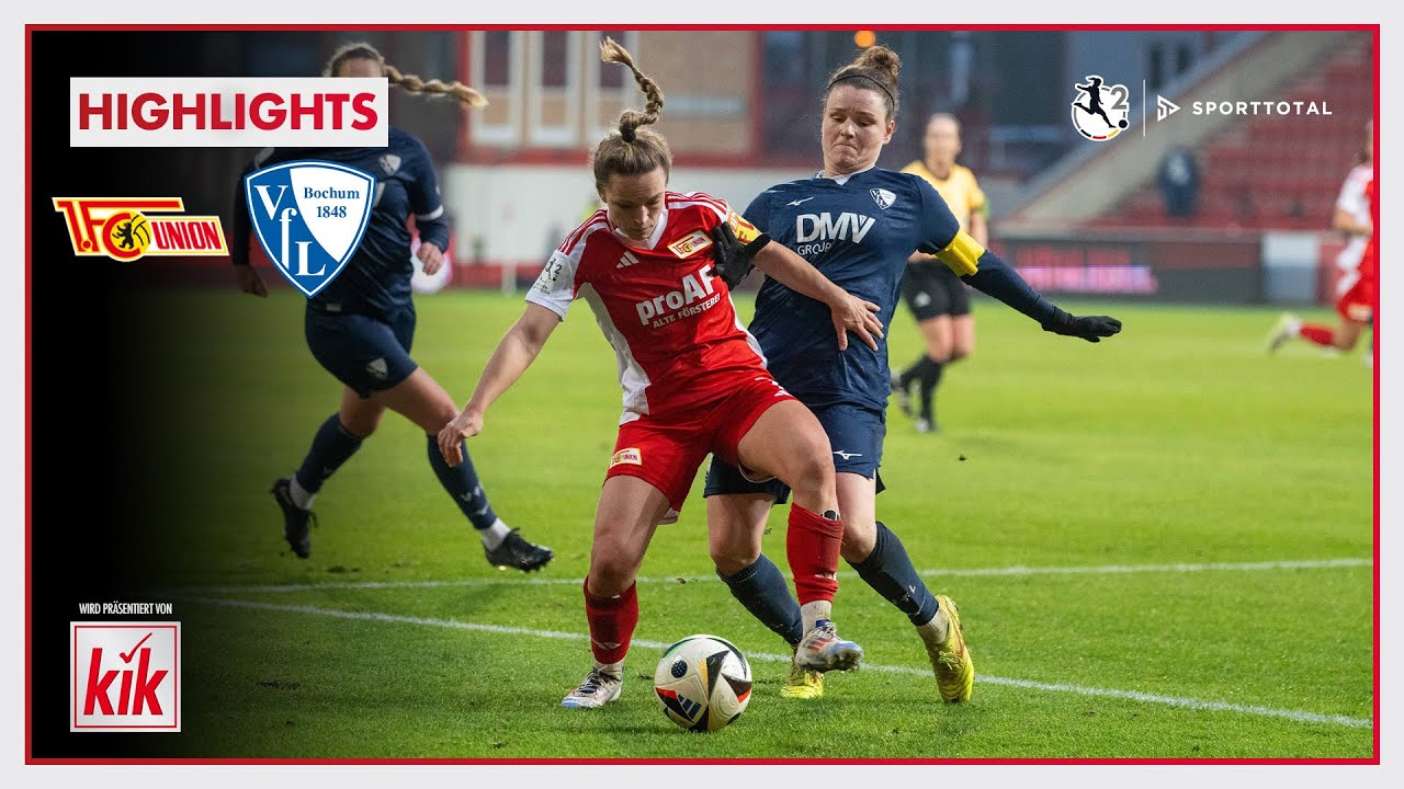 Topduell im Kampf um die Spitze! | 1. FC Union Berlin - VfL Bochum | 2. Frauen-Bundesliga