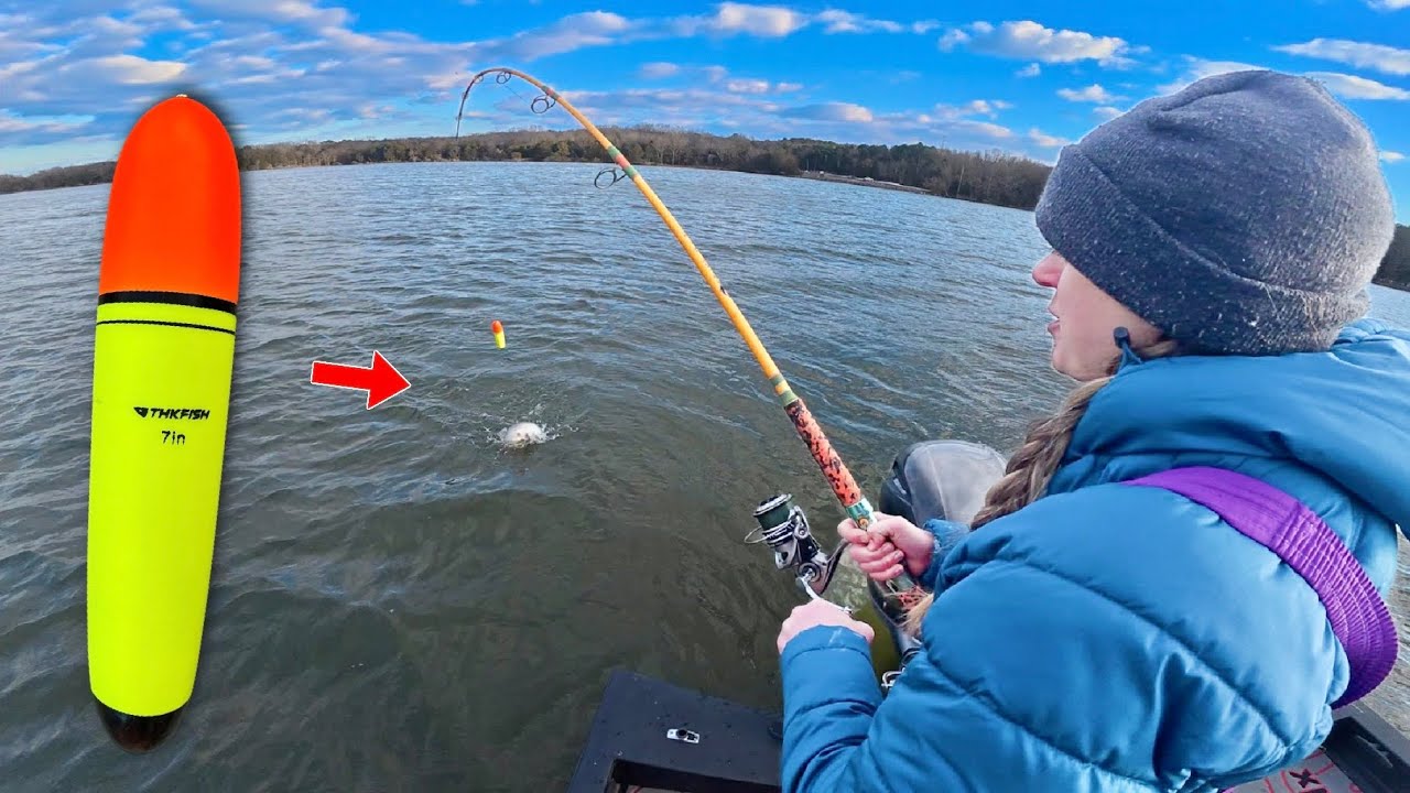 Bobber Fishing for Winter Catfish So Insane We Couldn't Stop!