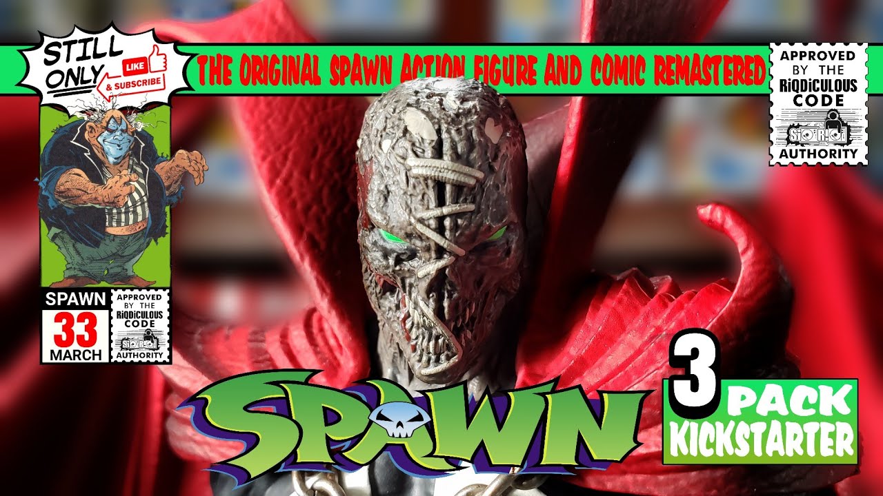 Todd McFarlane's SPAWN 2020 Remastered 3-PACK TRILOGY Kickstarter Unboxing! 💀⛓