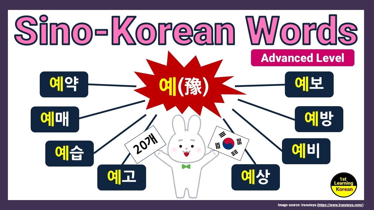 [Advanced Korean] Sino-Korean Words (한자어) | 예(豫)