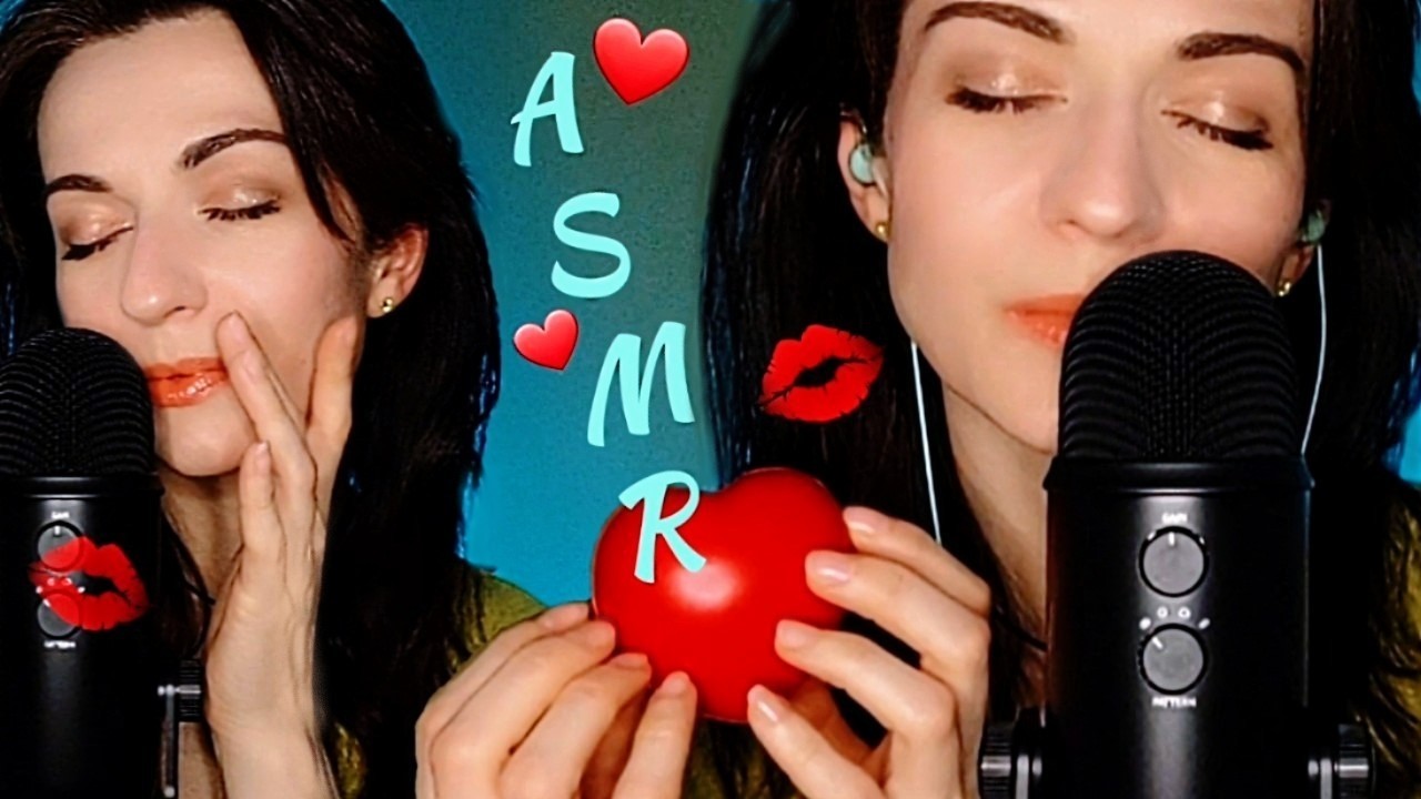 Многослойный АСМР ❣️ МАКСИМАЛЬНО близкий НЕРАЗБОРЧИВЫЙ шёпот + ПОЦЕЛУИ с ушка на ушко🔹ASMR для сна🌛