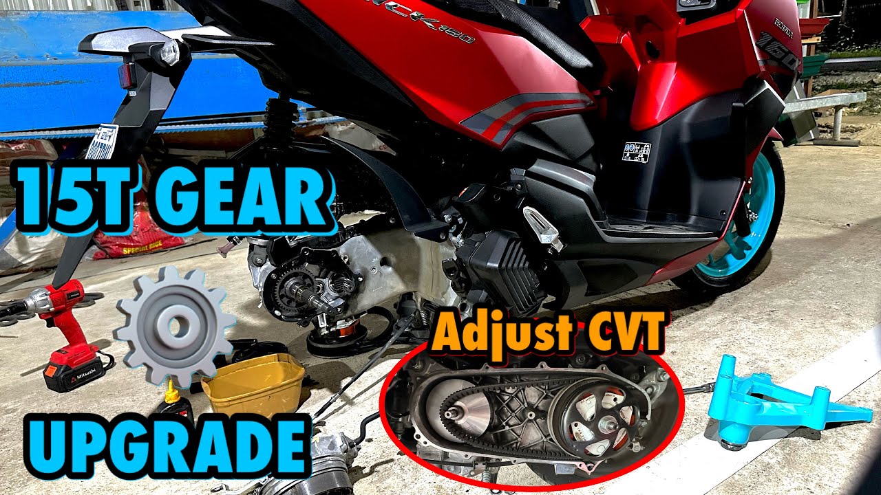 Honda Click 160 | 15T GEAR ⚙️ UPGRADE | INSTALLATION DIY