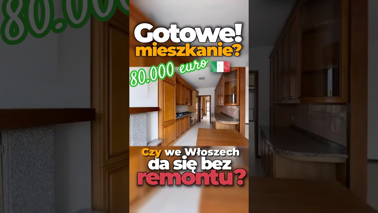 Gotowe do zamieszkania, bez remontu i bez życia na odludziu? 🇮🇹  Tak!