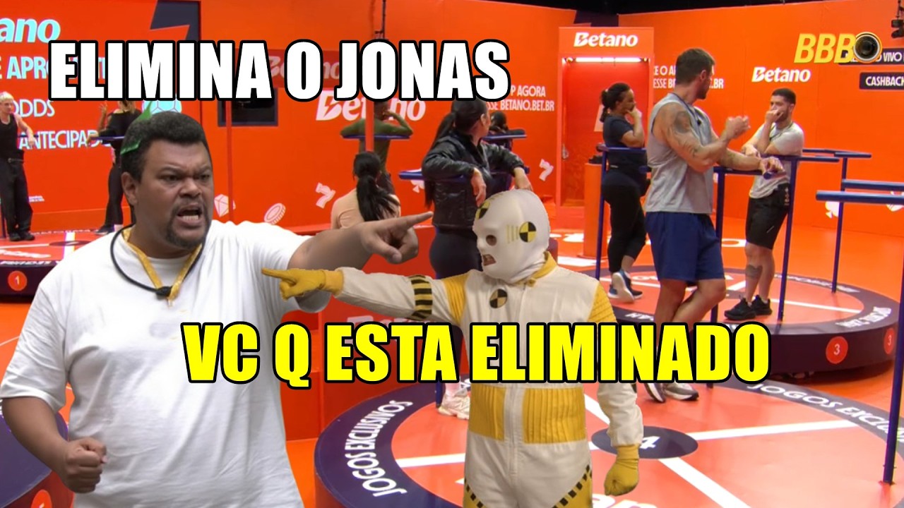 PROVA RESISTENCIA: BABU TENTA ELIMINA JONAS É DESCLASSIFICADO