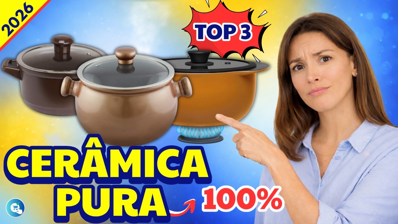 Melhores Panelas de Cerâmica PURA (100% Cerâmicas): 3 Opções que valem Cada Centavo!