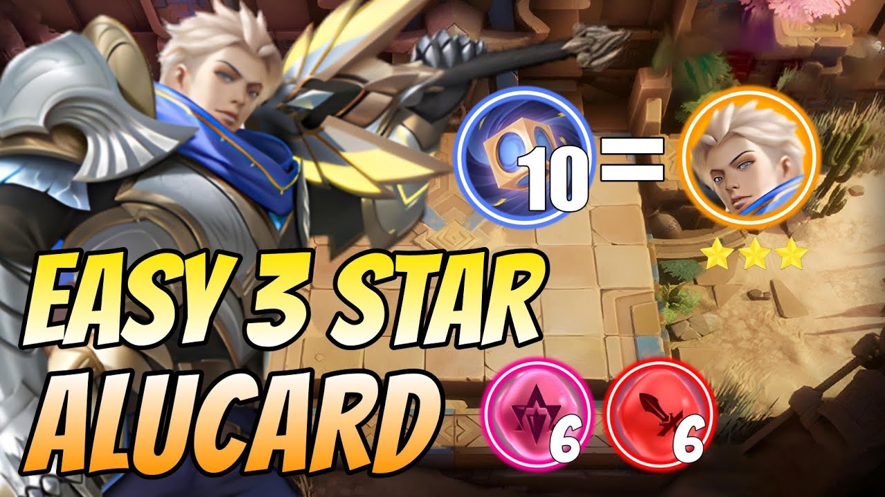 EASY 3 STAR ALUCARD, 10 MIRROR CLONE !! AUSTUS SKILL 2 | MLBB MAGIC CHESS
