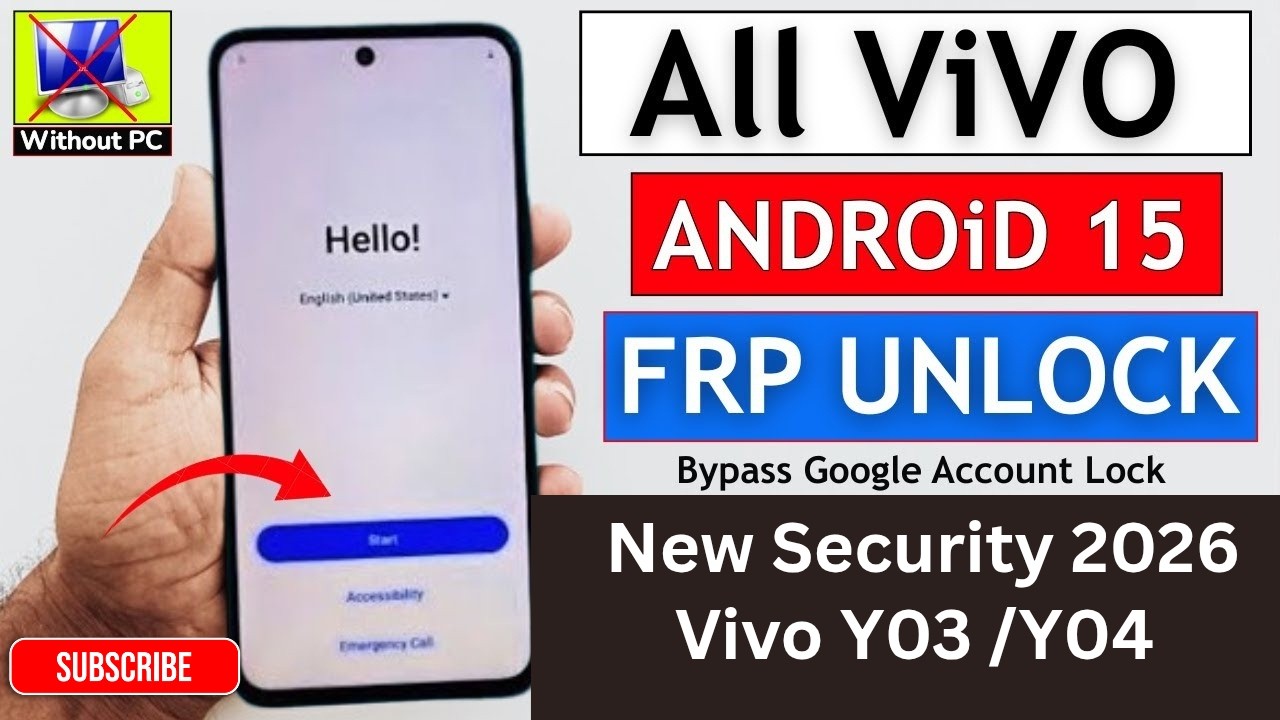 All Vivo Android 15 Google Account FRP Bypass Without PC - ViVo Y03/Y04 Google Account Bypass. 