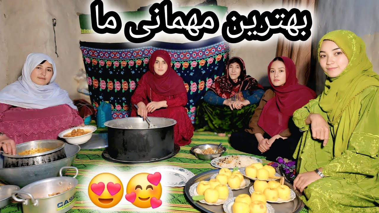 بلاخره کاکای فرزانه بیکی مهمان ما شد😍بهترین و زیباترین مهمانی ما❤️