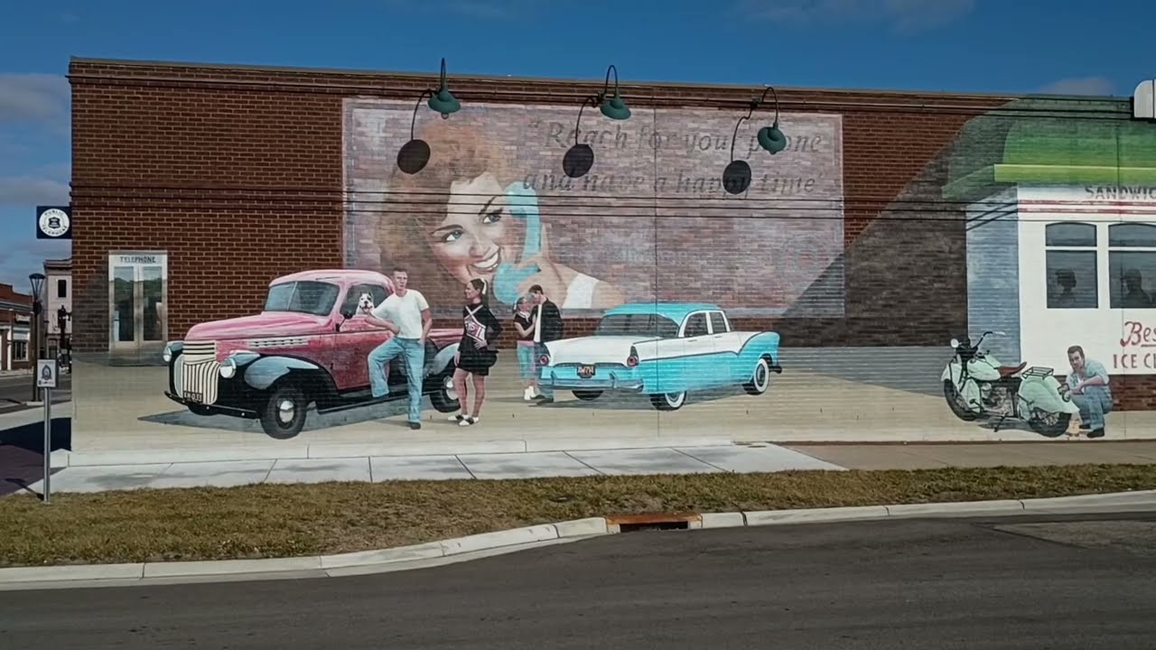 Beautiful downtown Franklin Ohio