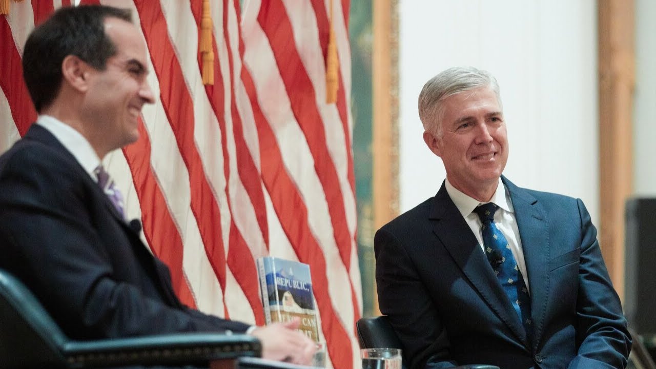 Justice Neil Gorsuch at the Nixon Library