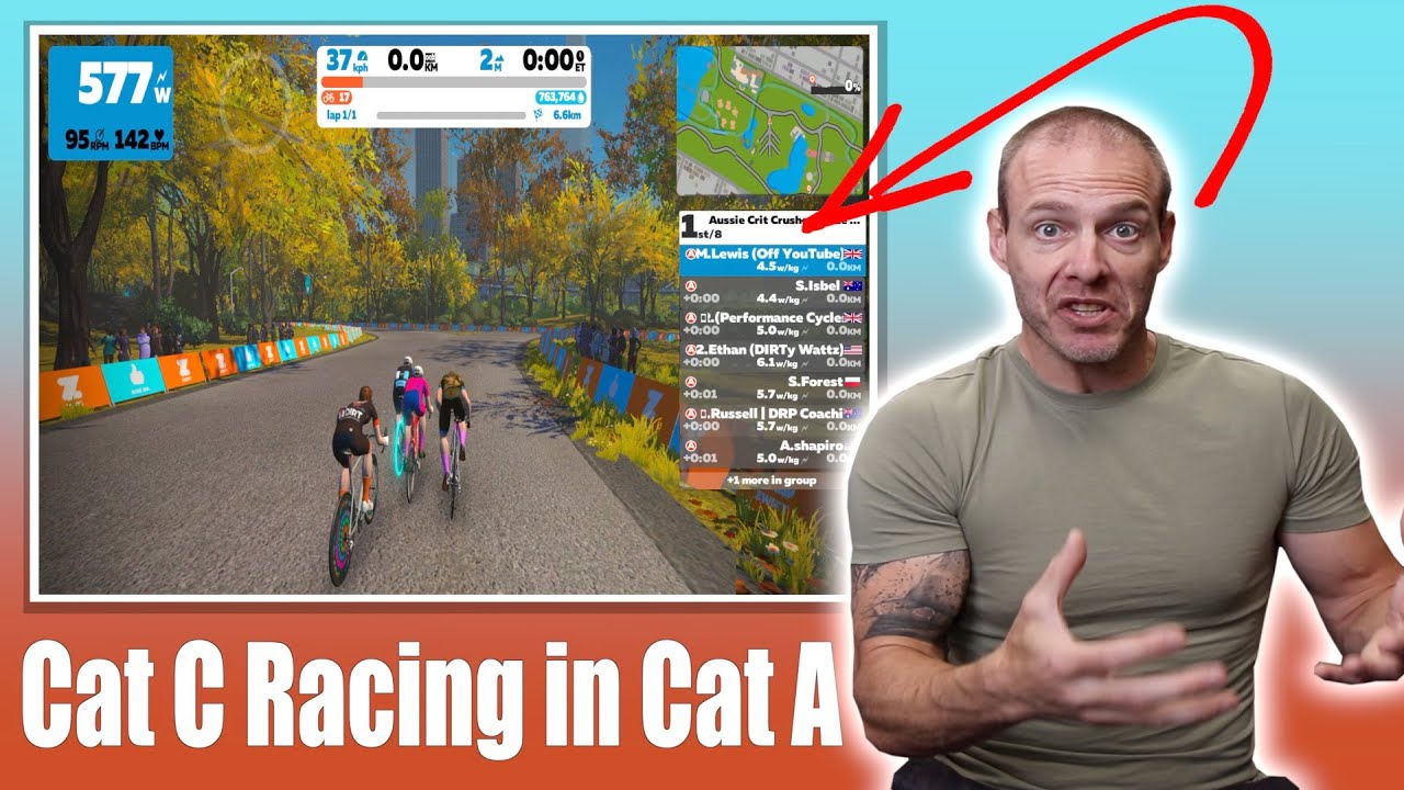 Just how quick are Cat A ZWIFT racers?