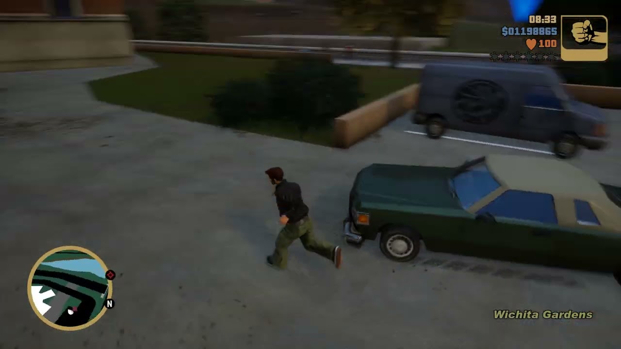 GTA III RC Bandit Platform 9 3/4 Glitch (during "Toyminator")