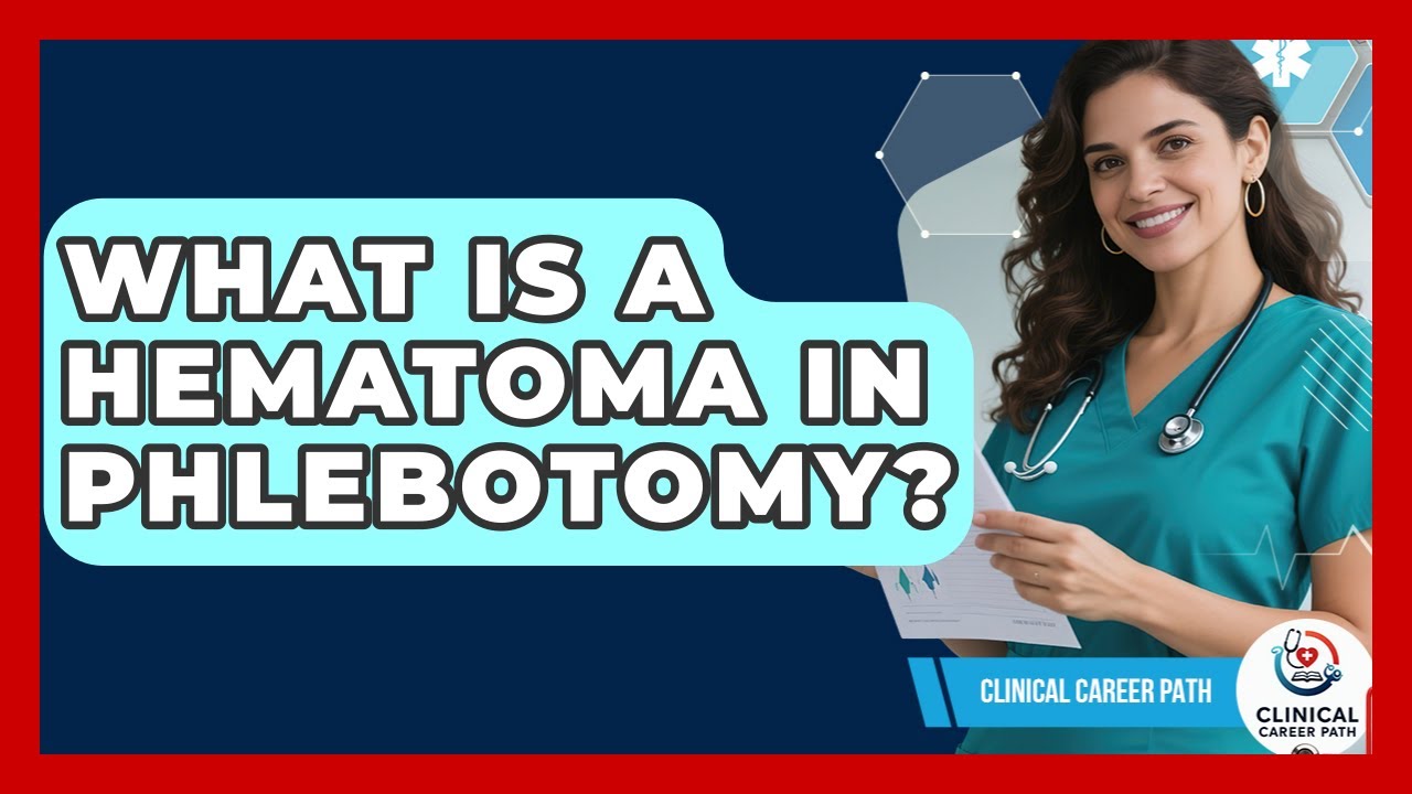 What Is A Hematoma In Phlebotomy? - Clinical Career Path