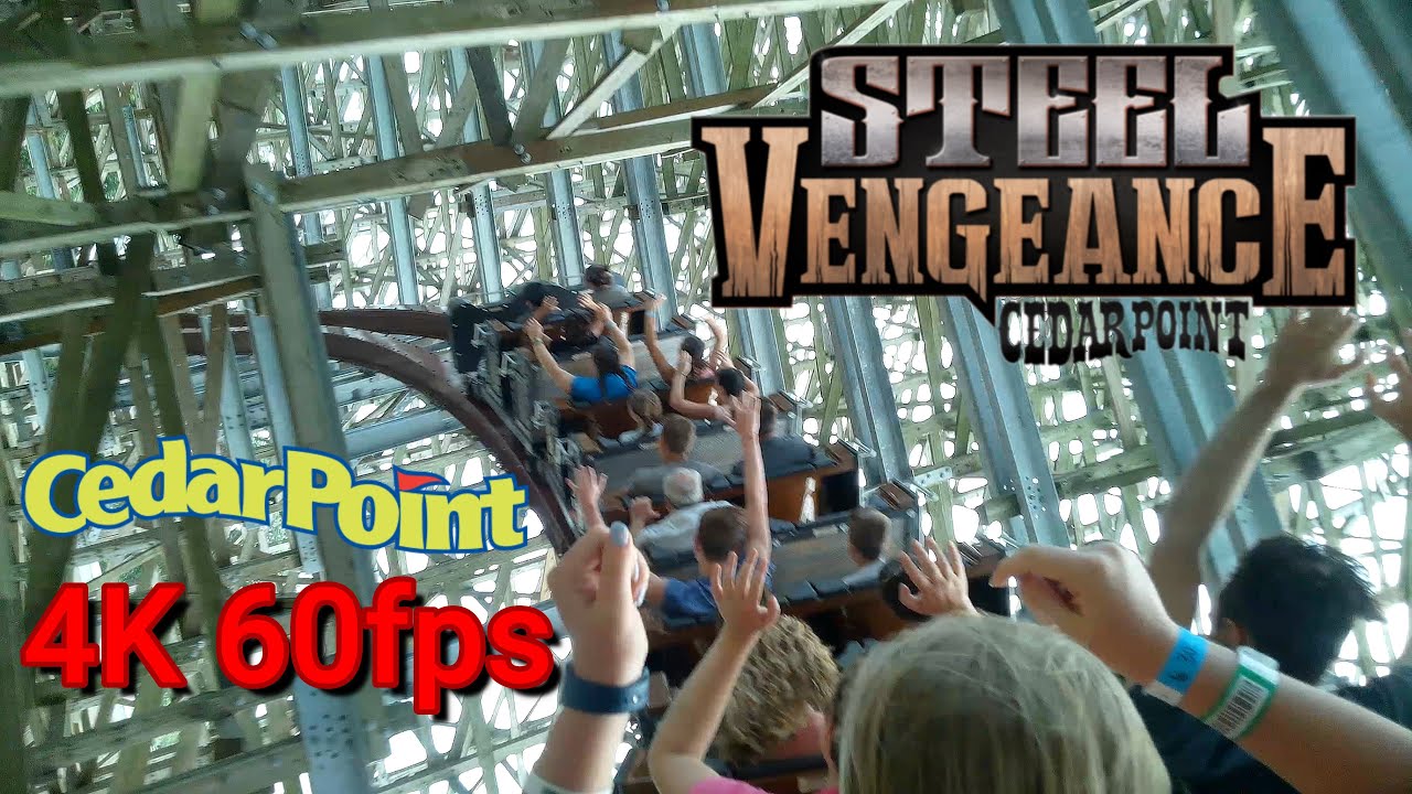 Steel Vengeance Back Row POV | Cedar Point (4K 60fps) 6/29/2022